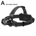 thumbnail image 1 of Motion Sensor Zoom Headlamp Outdoor High-power Super Bright USB Rechargeabl M3O4, 1 of 1