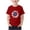 Tops-53Red, variant on Gamivast 4Th of July Patriotic T Shirt for Kids USA American Flag Short Sleeve Crewneck Stars And Stripes Sunflower Graphic Casual Summer Tops