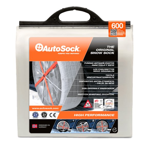 AutoSock 645 Chaîne de Pneu Alternative, Chaussette de Pneu d'Hiver pour Voitures