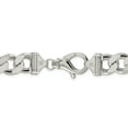 thumbnail image 4 of 925 Sterling Silver 15.1mm Figaro Chain 28 Inch, 4 of 7