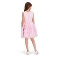 thumbnail image 3 of Kensie Girl Sleeveless Party Dress with Rosettes and Pearls, Sizes 4-16, 3 of 3