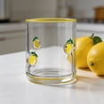 thumbnail image 3 of Fruit Icon Juice Glasses Set - Glass Cup for Coffee Wine Cocktail Drinking - Summer Birthday Holiday Party Supplies & Ideal Gift, 3 of 7