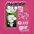 thumbnail image 3 of Invader ZIM - GIR Holding a Pig in the Air - Toddler And Youth Girls Short Sleeve Graphic T-Shirt, 3 of 5
