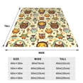 thumbnail image 3 of Sikiie Cute Owls Ultra-Soft Micro flannel Blanket Luxury All Seasons Warm Blanket for Bedding Sofa and Travel (4 sizes)-40"x30", 3 of 7