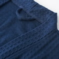 thumbnail image 5 of Plus Size Bathrobe for Women Fluffy Women's Nightgowns & Sleepshirts Oversize Fitness Women's Robes House Womens Robe Navy, 5 of 8