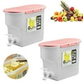 thumbnail image 4 of 2PCS Cold Water Kettle 3.5L Beverage Dispenser With Faucet High Temperature Resistance Iced Tea Beverage Bucket Cold Drink Juice Dispenser Jug For Party Restaurant (2PCS) Blue, 4 of 8