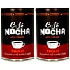 Company - Cafe Mocha Smores - Two Pack - Hot Mocha - Iced Mocha - Frappe - Two 8 Oz Canisters