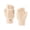 Beige, variant on SAWOBUUN Kids Winter Convertible Flip Top Gloves Boys Girls Knit Half Finger Flip Mittens Warm Thermal Outdoor Cold Weather Gloves