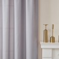 thumbnail image 3 of Nvzi - Gray Curtain for Bedroom, 1 slice Curtains & 130*160CM Light Weight Curtains, Polyester Sheer Drapes for Living Room, Elegant Window Decor, 3 of 4