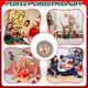 thumbnail image 5 of Christmas Resin Pendant Set Snow Cedar Decoration DIY Photo Frame Christmas Tree Decoration Holiday Decoration Champagne Gold Color, 5 of 5