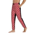 thumbnail image 3 of Kdxio Ladybugs And White Dots Pattern Joggers,Sweatpants for Men with Pockets-3X-Large, 3 of 5