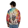 thumbnail image 5 of Hello 2025 French Bulldog Celebrates Happy New Year Firework Balloon All Over Print 3D Baseball Jacket Dog Lover Gifts Bomber Jacket Softball - 02024, 5 of 6