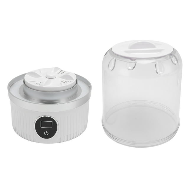 Mini Lavadora, Lavadora Portátil Inalámbrica Blanca Automática De Carga Rápida Para Calcetines