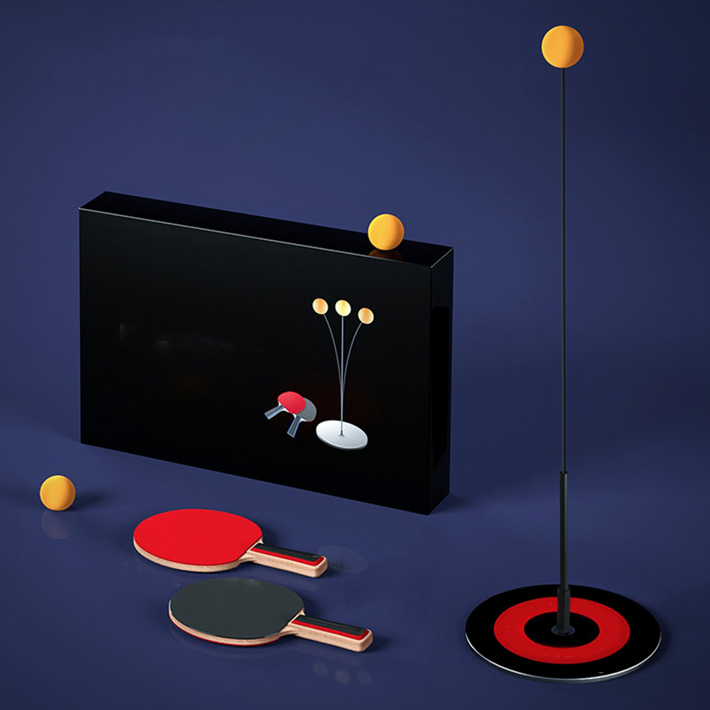 AURARMLET Table Tennis Set for All Skill Levels, Racket with Case, 1 Set for Beginners and