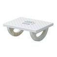 thumbnail image 1 of Ergonomic White Under Desk Foot Rest with Rolling Massage Function - Rocking Foot Stool for Office, Sofa, Bed - Comfortable Relief for Prolonged Sitting (Plastic, 34x25x13cm), 1 of 7