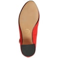 thumbnail image 6 of Journee Womens Talani T-strap Stacked Heel Almond Toe Comfort Dress Pumps, 6 of 9