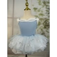 thumbnail image 2 of Combinaison d'Été pour Petites Filles avec Bretelles, Robe de Danse, Robe Bouffante de Performance, Vêtements pour Enfants Taille 5-6T, 2 of 5