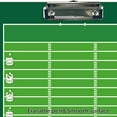 thumbnail image 4 of Dry Erase Soccer Coaching Board: Double-Sided Football Coaches Clipboard, Tactics Strategy Coach Lineup Board, Football Training Equipment for Coach and Game Plan, 4 of 7