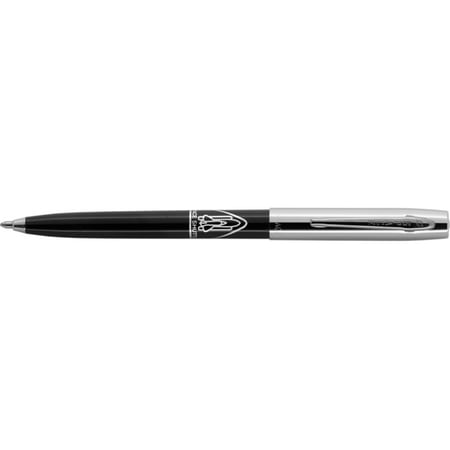 Fisher Space Pen Chrome Cap Plastic Barrel Pen, Fine Point, 0.7 mm, Black Ink