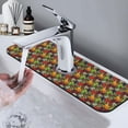 thumbnail image 7 of Sikiie Begetable Splash Guard for Sink Faucet-1 PC Super Absorbent Fast Drying Mat Sink Gadgets-Splash Guard for Kitchen, Sink Mat, 7 of 7