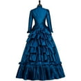thumbnail image 4 of Ghosts Hetty Dress Vintage Victorian Bustle Dress Civil War Southern Belle Ball Gown, 4 of 6