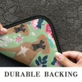 thumbnail image 6 of Boxer Dog and Flower Florals Door Rugs,Washable Non Slip Door Mats Indoor,Decorative Door Mats,Entry Mat Indoor for Entrance,Bedroom,Kitchen,Bathroom,30"x17", 6 of 6