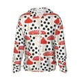 thumbnail image 1 of Fotbe Forest Mushrooms Chaqueta con Protección Solar UPF 50+ para Hombre y Mujer, Camisa con Capucha y Bolsillos-Large, 1 of 7