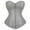 Grey, variant on Waist Trainer for Women Zipper Corset Shapewear Tummy Control Body Shaper (Grey L)