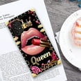 thumbnail image 6 of FKBRCL4U Compatible with Samsung Galaxy A53 5G Case, Glitter Red Rose Queen Leopard Lipstick Luxury Golden Decoration for Girl Women Soft TPU Shockproof Protective Hard PC Back, 6 of 7