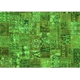 thumbnail image 1 of Ahgly Company Indoor Rectangle Abstract Green Contemporary Area Rugs, 8' x 10', 1 of 1