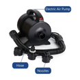 thumbnail image 4 of 1600W Electric Pump Air Mattress Pump Quick Inflation Electric Air Pump Inflator Deflator ,Easy to Use, 4 of 5