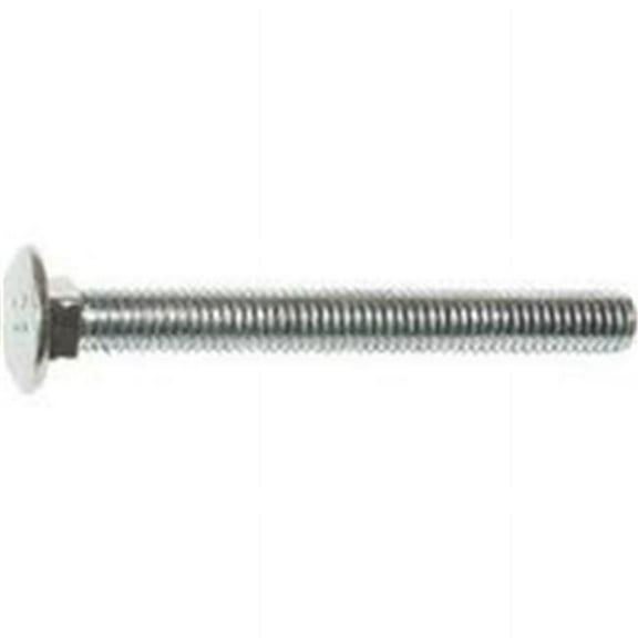 3/8"-16 x 1-1/2" Zinc Plated Grade 2 / A307 Steel Coarse Thread Carriage Bolts CBS-460