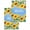 Blue, variant on Sunflowers Kitchen Dish Towels for Drying Dishes Set of 2, Yellow Flowers Summer Botanical Pastoral Wooden Waffle Weave Microfiber Hand Tea Bathroom Towels Quick Dry & Absorbent Towel 12x12