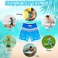 thumbnail image 6 of OlyPegic Boys Swim Trunks with Boxer Brief Liner Compression Boy Bathing Suit Quick Dry Beach Swimsuit Toddler Swim Shorts, 6 of 6