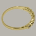 thumbnail image 5 of LBG British Made 14k Yellow Gold Natural Sapphire Womens Promise Ring - 33 size options - Size 10.5, 5 of 9