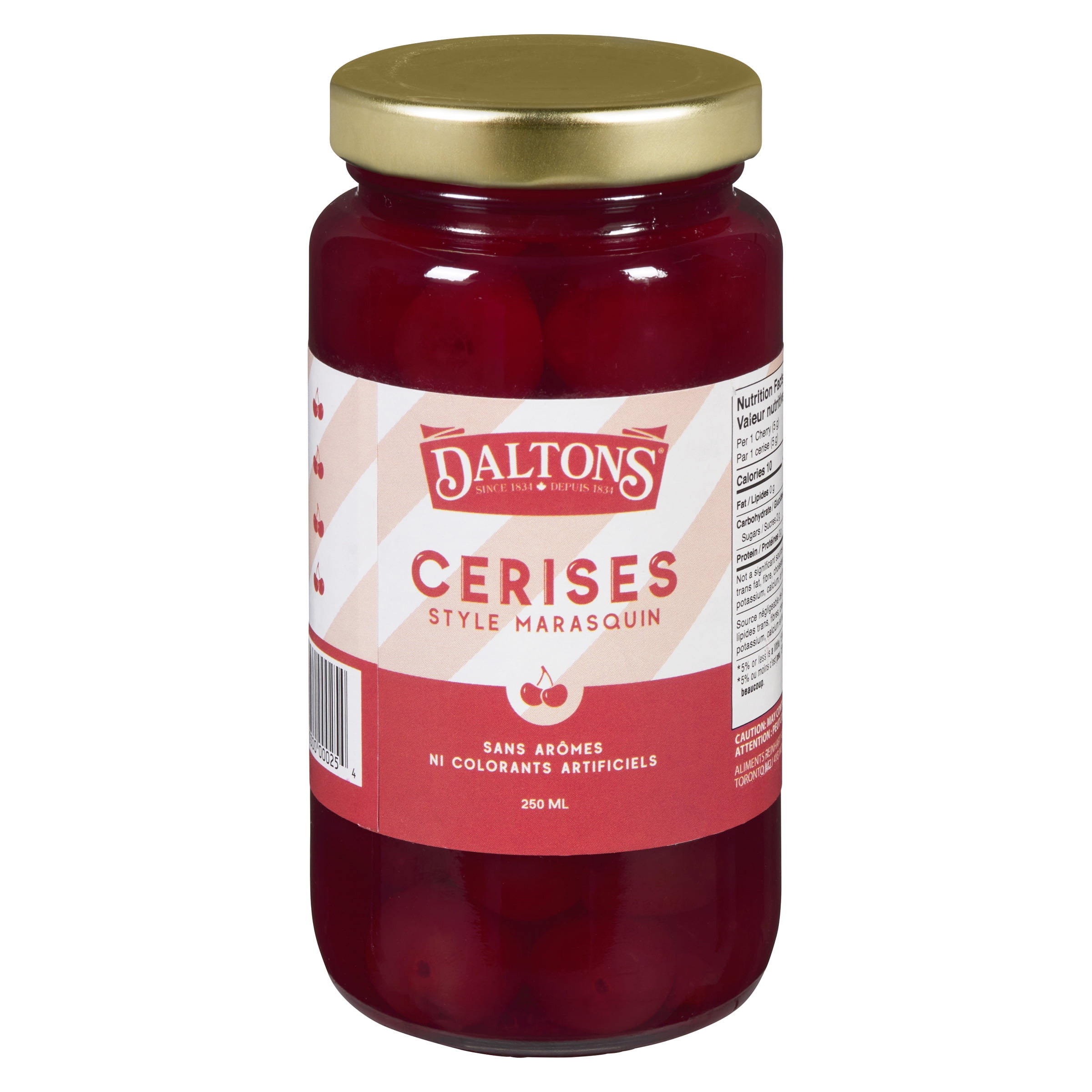 Daltons Maraschino-Style Cherries, 250ML