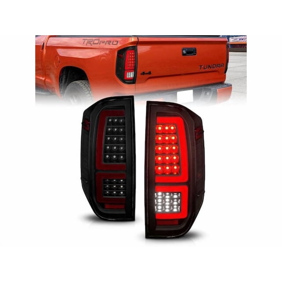 Tail Light Set - Compatible with 2014 - 2021 Toyota Tundra 2015 2016 2017 2018 2019 2020