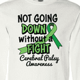thumbnail image 4 of Inktastic Not Going Down Without a Fight Cerebral Palsy Awareness Long Sleeve T-Shirt, 4 of 5