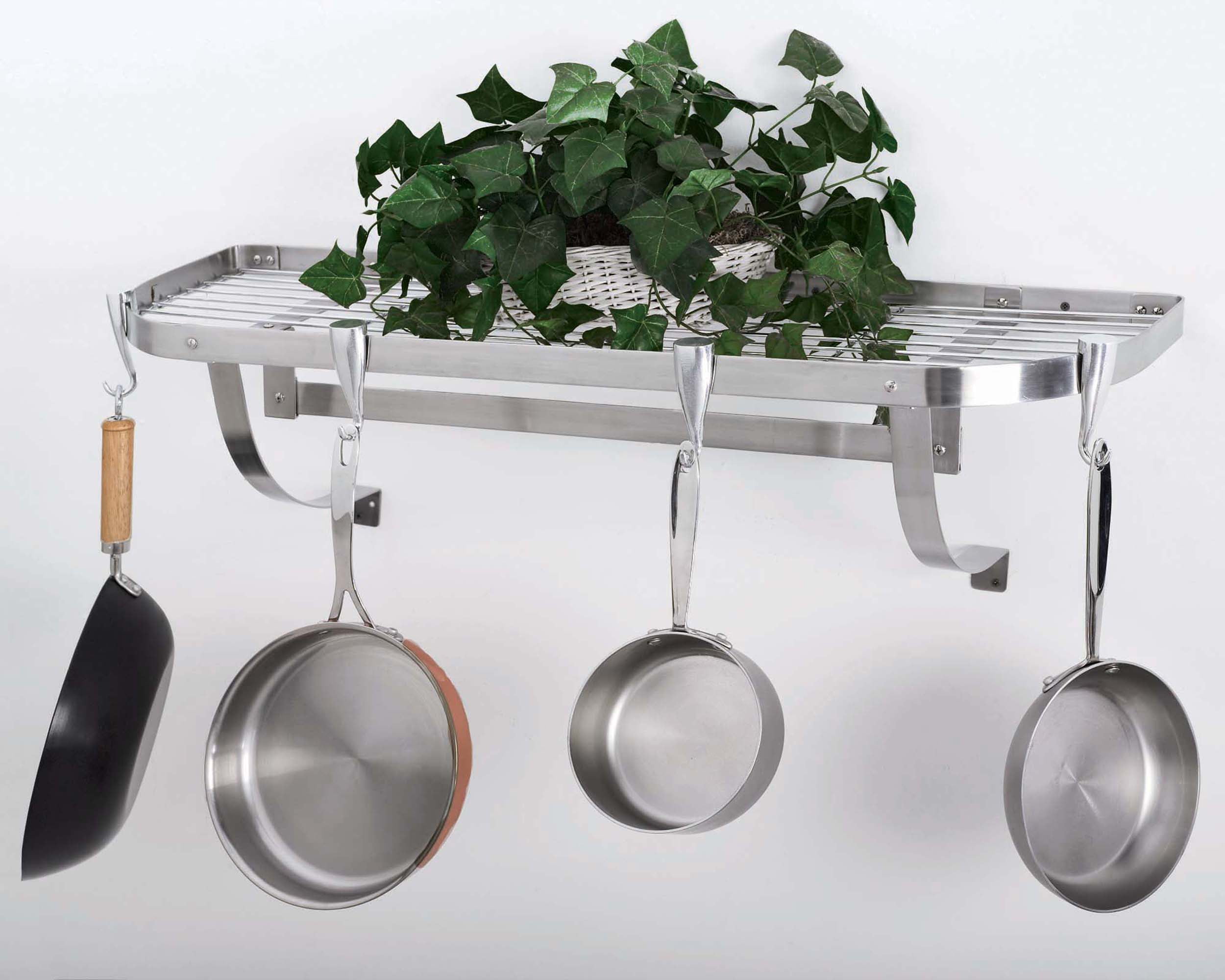 Large Wall Mounted Pot Rack