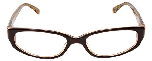 Calabria Vivid 725 Designer Reading Glasses in Brown-Leopard ; +3.00