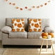 thumbnail image 3 of Fundas de cojines de Halloween Diseño bordado de calabaza | Fundas de cojín de terciopelo 18x18 pulgadas | Decoración festiva para el hogar de Acción de Gracias con sofá cama, cremallera oculta, 3 of 6