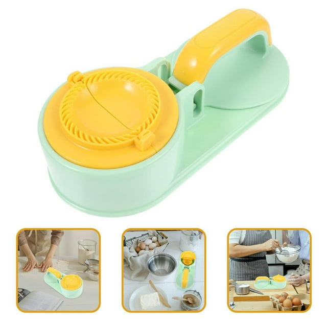 Dumpling Mould 2 In1 Bun Maker Manual Dough Presser for Stuffed Dumplings and Buns Kitchen Utensil for Home Cooking and Snack Prep