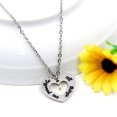 thumbnail image 3 of Uloveido All Things Are Possible Necklace, Real Mustard Seed Heart Pendant Religiou Y1195, 3 of 6