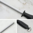 thumbnail image 4 of Messermeister 12” Ceramic Sharpening Rod - Fine 1200 Grit, 4 of 7