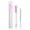Purple, variant on CEORPER Reusable Retractable Straws Suit Foldable Drinking Reusable Kitchen Tool