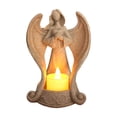 thumbnail image 1 of Irfora Portavelas de ángel Figuras de ángel Portavelas de candelita Conmemorar Ángeles Candelabro para la decoración del hogar Fiesta Memorial Tributo Recuerdo Funeral Irfora Artesanía de resina, 1 of 7