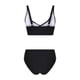 thumbnail image 4 of Traje de baño de 2 piezas para mujer, trajes de baño para mujer, conjunto de traje de baño estampado de dos piezas con sujetador incorporado, traje de baño de playa para mujer, 4 of 4