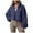 Navy, variant on larppty Womens Fleece Jackets Zip Up Oversized Sweatshirts Winter Clothes Long Sleeve Crop Sherpa Fall Outfits Fashion (Navy, XXL)