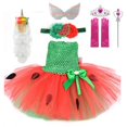 thumbnail image 1 of Vestido de princesa Rainbow Candy con WigTutu, disfraz de Cosplay para niños, traje de fiesta de cumpleaños zhangyuxiang unisex, 1 of 2
