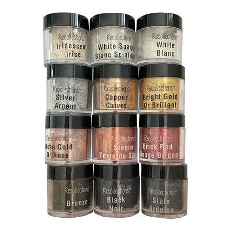 UPC: 0195158433760 | Metallic Pigment Powder Set by Recollections™